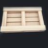 Premium Wood Beverage Coaster Natural Wooden Pallet Coasters for Bars Restaurant