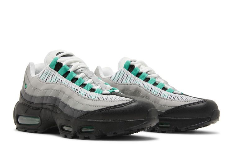 Women's Sneakers Nike Air Max 95 Black Stadium Green (Women's) Black/Stadium Green-Pearl Grey