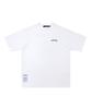 UPPERSTROP [Up3057] Upst Golf Rounded Comma Short Sleeve T-Shirt White