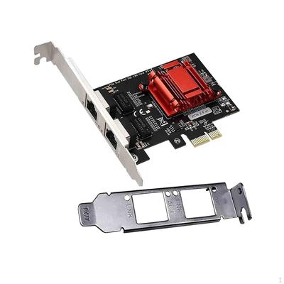 Port Gigabit PCIe Network Card, 1000M Ethernet Adapter, Two Ports 82575/82576 Two, NIC LAN