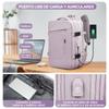 Approved Travel Backpack Men Women Business Backpack School Expandable Bag Large Capacity 17''Laptop Waterproof Fashion Backpack