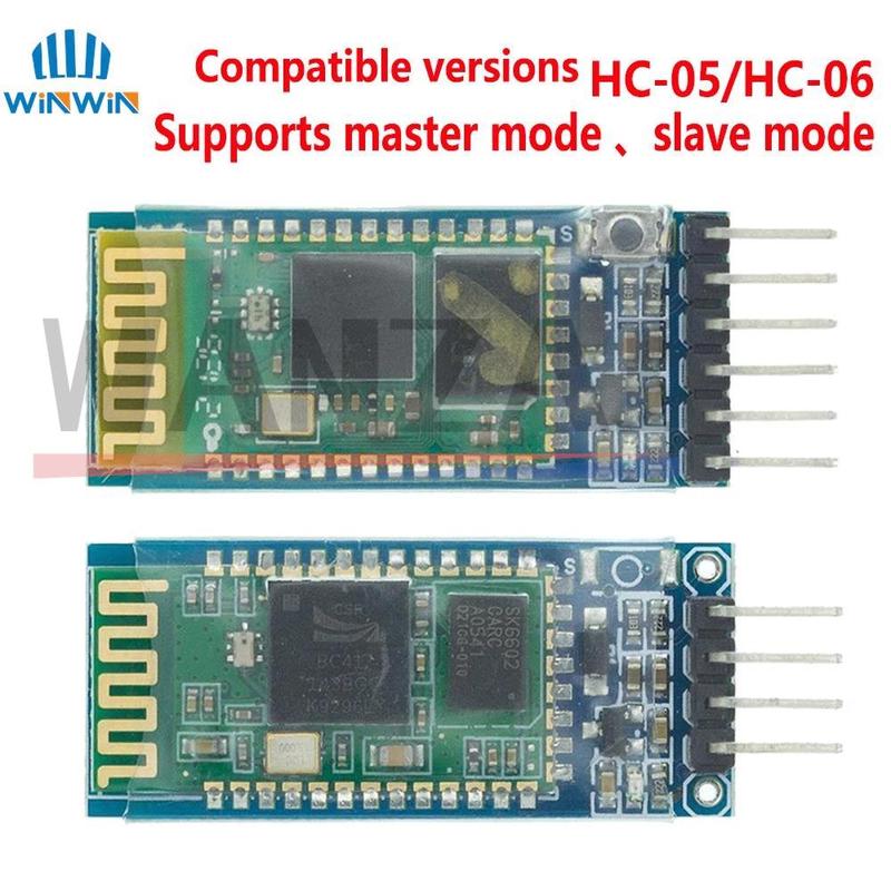 HC-05 HC 05 Hc-06 HC 06 RF Wireless Bluetooth Transceiver Slave Module RS232 / TTL To UART Converter and Adapter for Arduino