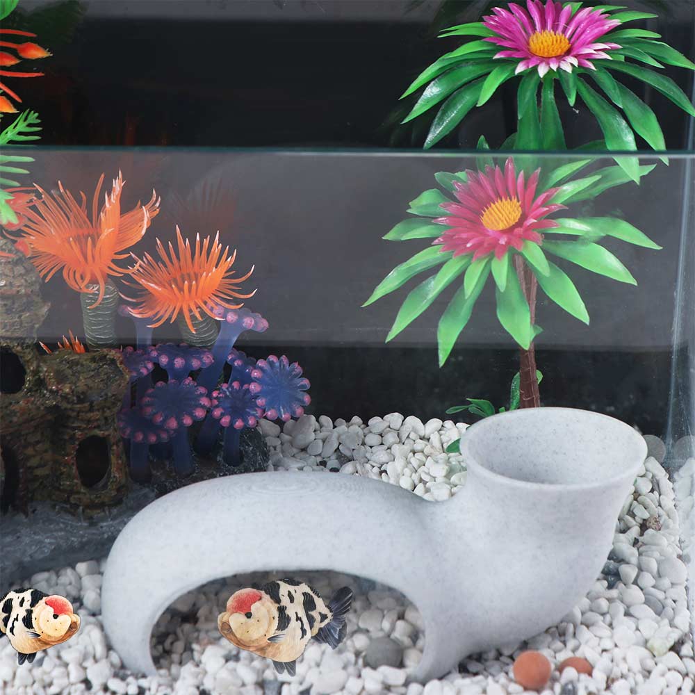 Plastic Aquarium Underground Tunnel 3D Printing Fish Breeding Nest  Aquarium Setup