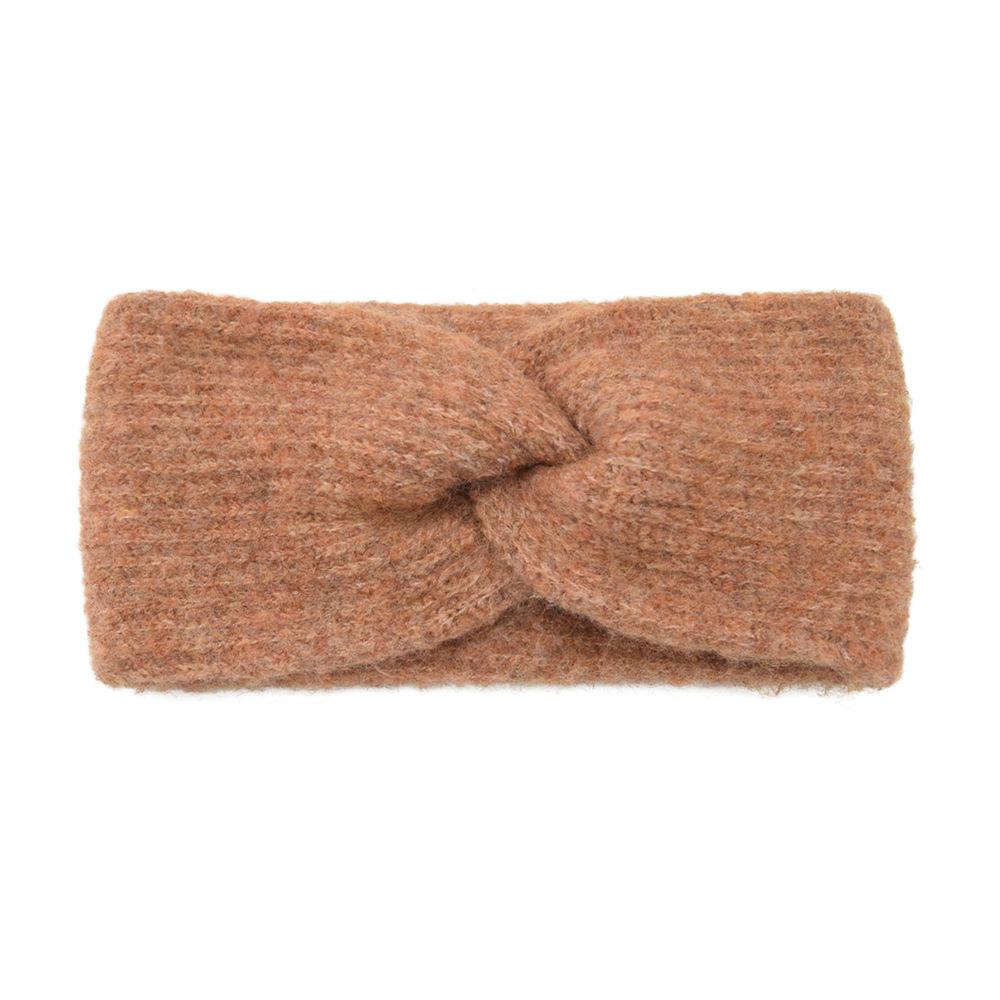 New Wide Cross Knitted Headbands For Woman Winter Solid Warm Hairband Elastic Ear Protection Headwear Girls Hair Accessories