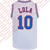 2026 Space Jam Bugs 1 Lola 10 Taz Basketball Jersey Sleeveless Trim Men Cartoon Retro Sports Uniform Vintage Streetwear Kid Top
