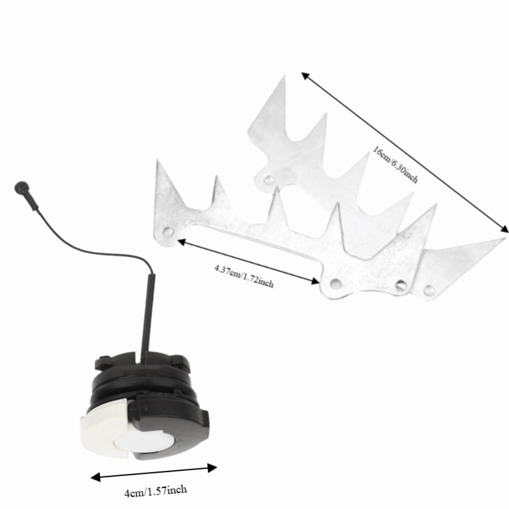 Metal and Plastic Felling Dog Spike Gas Cap Kit for Stihl MS361 MS360 MS362 MS380 MS381 034