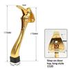1Pcs Anti Collision Easy Pedal Floor Holder Kick Down Door Stopper Hardware Wall Protectors Door Holder