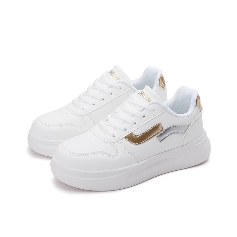 New versatile little white shoes women's casual sports shoes soft baseplate shoes autumn white shoes