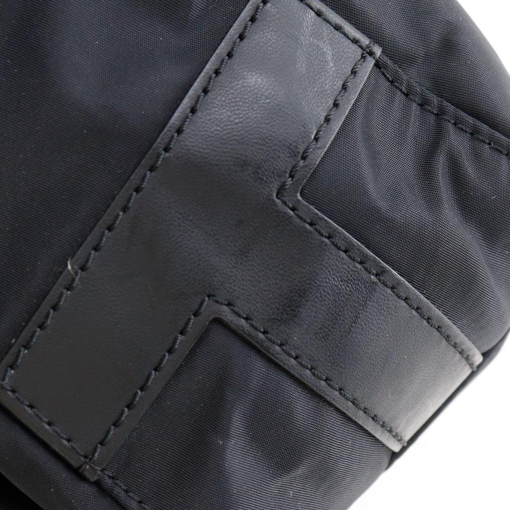 Tory Burch Tilda Umhängetasche 51332 Semi-Shoulder schwarz Nylon Damen Gebraucht