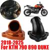 For KTM DUKE 790 890 Duke DUKE790 DUKE890 2018-2025 2024 Motorcycle Accessories Thermostat Housing Cover Water Pipe Connection