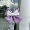 Dual-color Bow Motorcycle Helmet Decoration Electric Bike Helmet Accessories for Car Body Decoration Bowknot For Girl Women