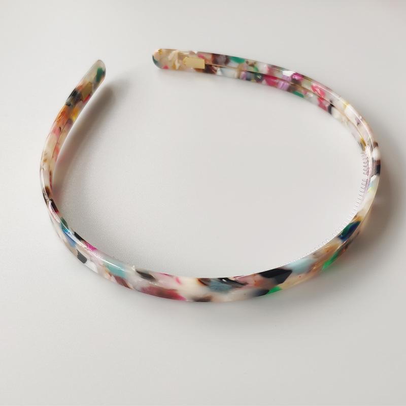 

Новая серия аксессуаров для волос, креативная корейская версия ацетатного листа, простая повязка на голову, универсальная повязка на голову для девочек