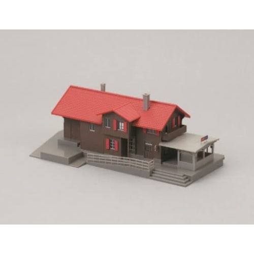 KATO N Gauge Alps Glacier Express Swiss Station Building 23-245A Diorama Supplies