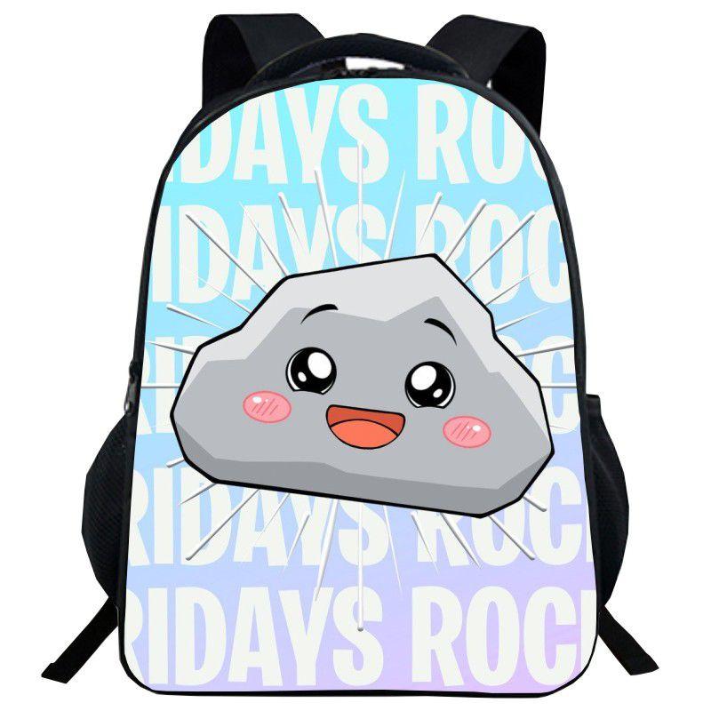 Lankybox Backpack Cartoon Schoolbag For Kids With Adjustable Padded Straps And Stylish Design