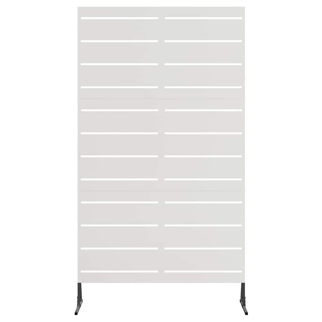 Privacy Screen Gray 100 X 50 X 180 Cm Steel
