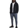 Under Armour Solid Color Casual Zip-Up Hoodie Jacket Men Jackets Black 1378824-001