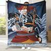 Anime Record of Ragnarok Cartoon Flannel Blanket,Ultra Soft Warm Plush Throw for Home Bedroom Bed Sofa Cover Office Camping