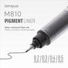 LANGUO 0,2/0,5 mm Strichstärke Pigment Liner Gel-Stifte Wischfest Wasserfest Fineliner Stifte Schreibwaren Schul- und Bürobedarf