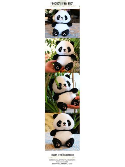 Adorable Plush Panda Doll - Children's Birthday Gift & Souvenir