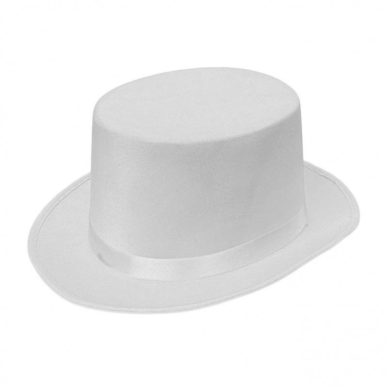 Elegant Green & Black Top Hat with Gold Powder for Adults & Kids, Unisex Magician & Jazz Style.