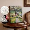 Pearl Painting Kit Country Theme Frameless Handicraft DIY Bedroom Decoration Living Room Wall Art Room Decoration Art Craft Decoration