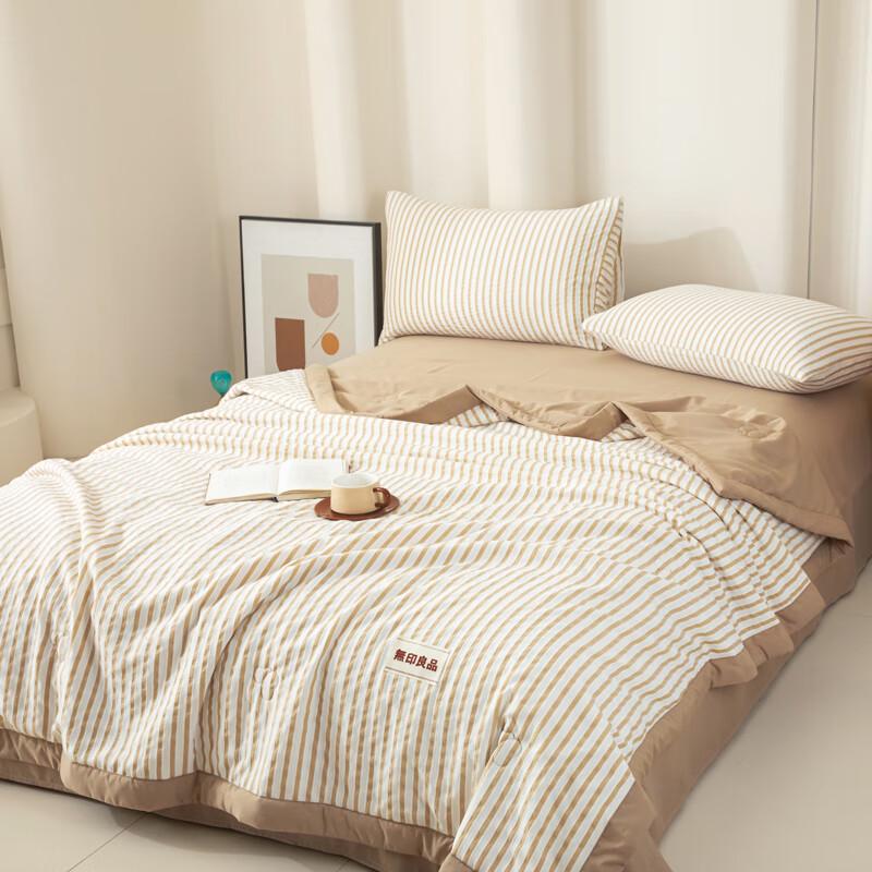 Muji Yarn-Dyed Core-Filled Quilt