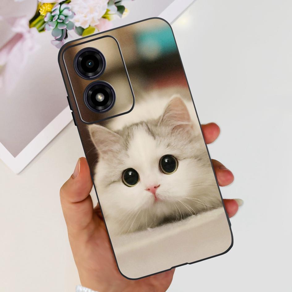 For Motorola Moto G04s G04 2024 Case XT2421-2 Cute Love Heart Shockproof Silicone Soft Cover For Moto G 04 S E14 4G MotoG04 Capa