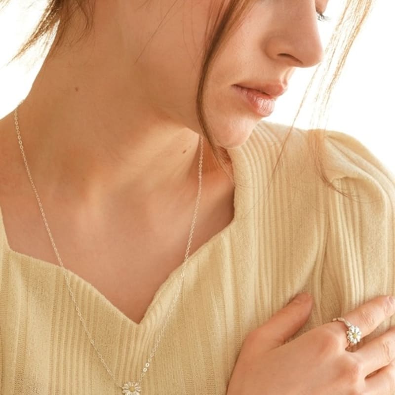 BELLOOGGI Daisy Amber necklace(L)