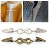 Alloy Clip Fastener Sweater Brooch Fashionable Cloak Clasps for Shirt Women Girls Neckerchief