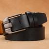 Men's PU Vintage Pin Buckle Leather Belt - Casual & Business Versatile Accessory for Jeans