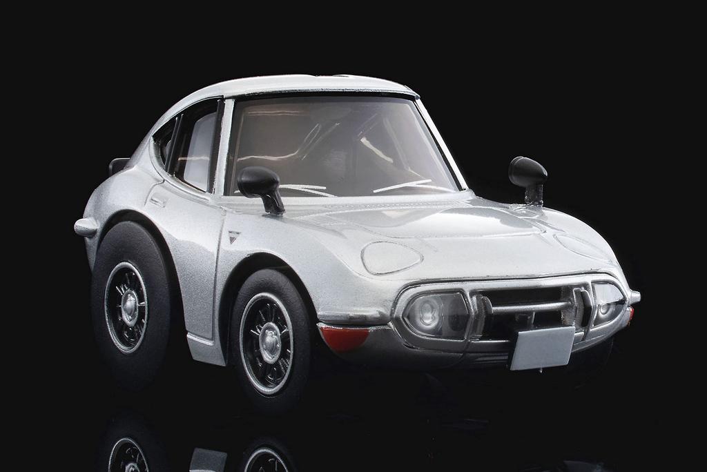 ChoroQ zero Z-76f Toyota 2000GT silver finished product