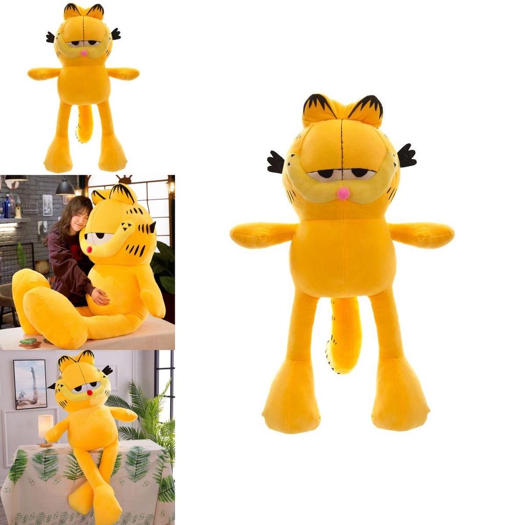 Peluche Gigante de Gato Garfield Juguete Suave Almohada Perfecto Para Niños y Bebés Regalo Celebraciones