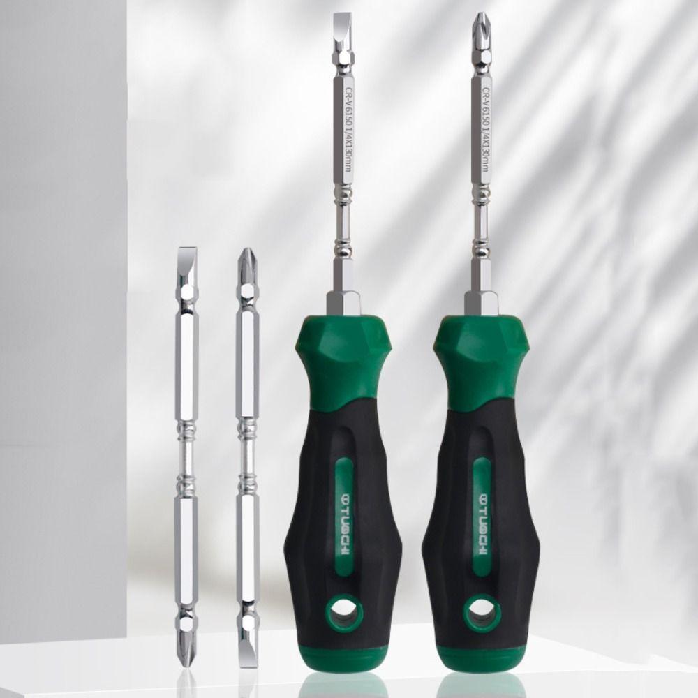 Slotted Corss Circuit Tool Double-head Screwdriver Bit High Quality Magnetic Screwdriver