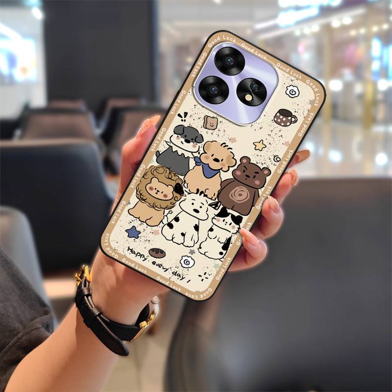 Anti-dust Back Cover Phone Case For UMIDIGI A15/A15C/A15T Dirt-resistant Fashion Design Soft Case Shockproof Cartoon TPU