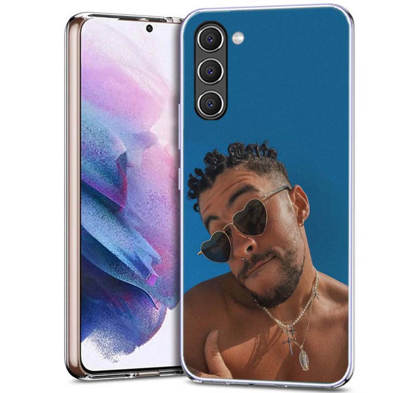 B-Bad B-Bunny Phone Case for Samsung A54 A14 A24 A34 A17 A37 A57 A55 A35 A25 A15 A13 A23 A33 A53 A07 A05S A04S A03 A73 Galaxy No