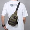 Men's Outdoor Crossbody Bag Lightweight Shoulder Bag Business Commuter Chest Bag