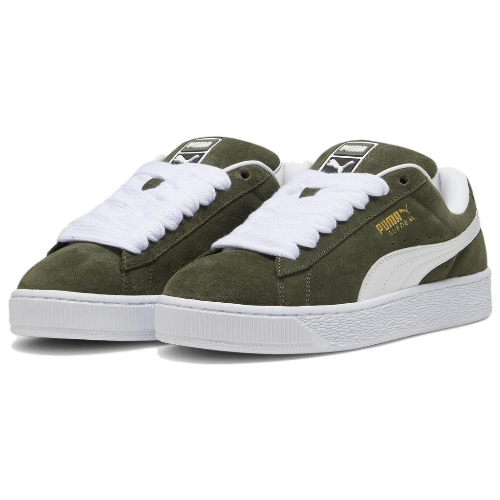 PUMA Suede XL 'Dark Olive White' Men's 395205-13