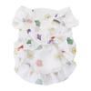 Dog Flower Decors Dress Walking Camp Pet Dress Dog Floral Skirt Dog Skirt