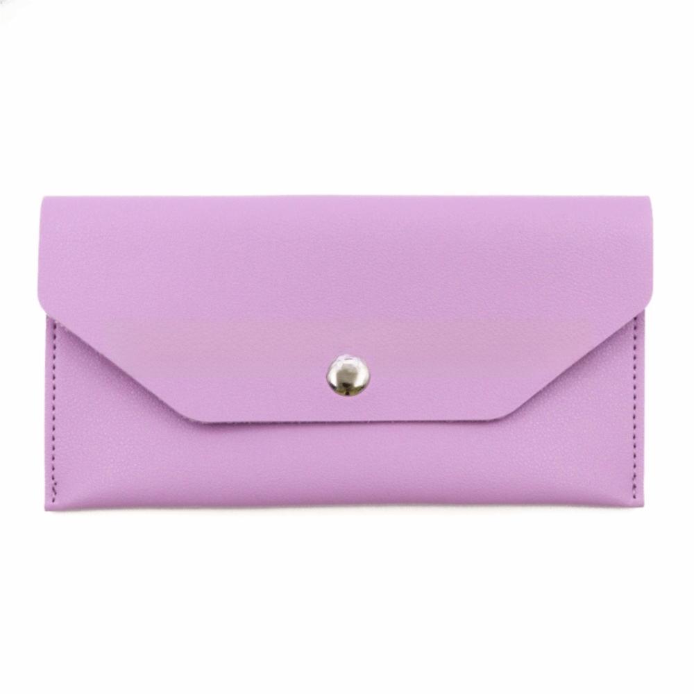 Portable Envelope Wallets Korean Style Change Bag Simple Women Long Clutch Bag  Female