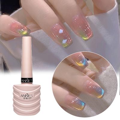 Glitter Cat Magnetic Nail Gel Polish Holographic Semi Permanent Soak Off Sparkling Nail Varnish Phototherapy Nail Gel