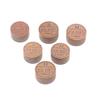 8-Layer Leather Billiard Cue Tip With Transparent Mat 13Mm/14Mm Grade S/M/H Table Tennis Cue Tip