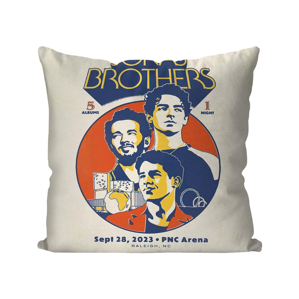 Band J-JONAS B-BROTHERS Kuddfodral Fyrkantig Kudde Sovrum Soffa Fritidskomfort Kuddar Bil Vardagsrum Heminredning 40X40