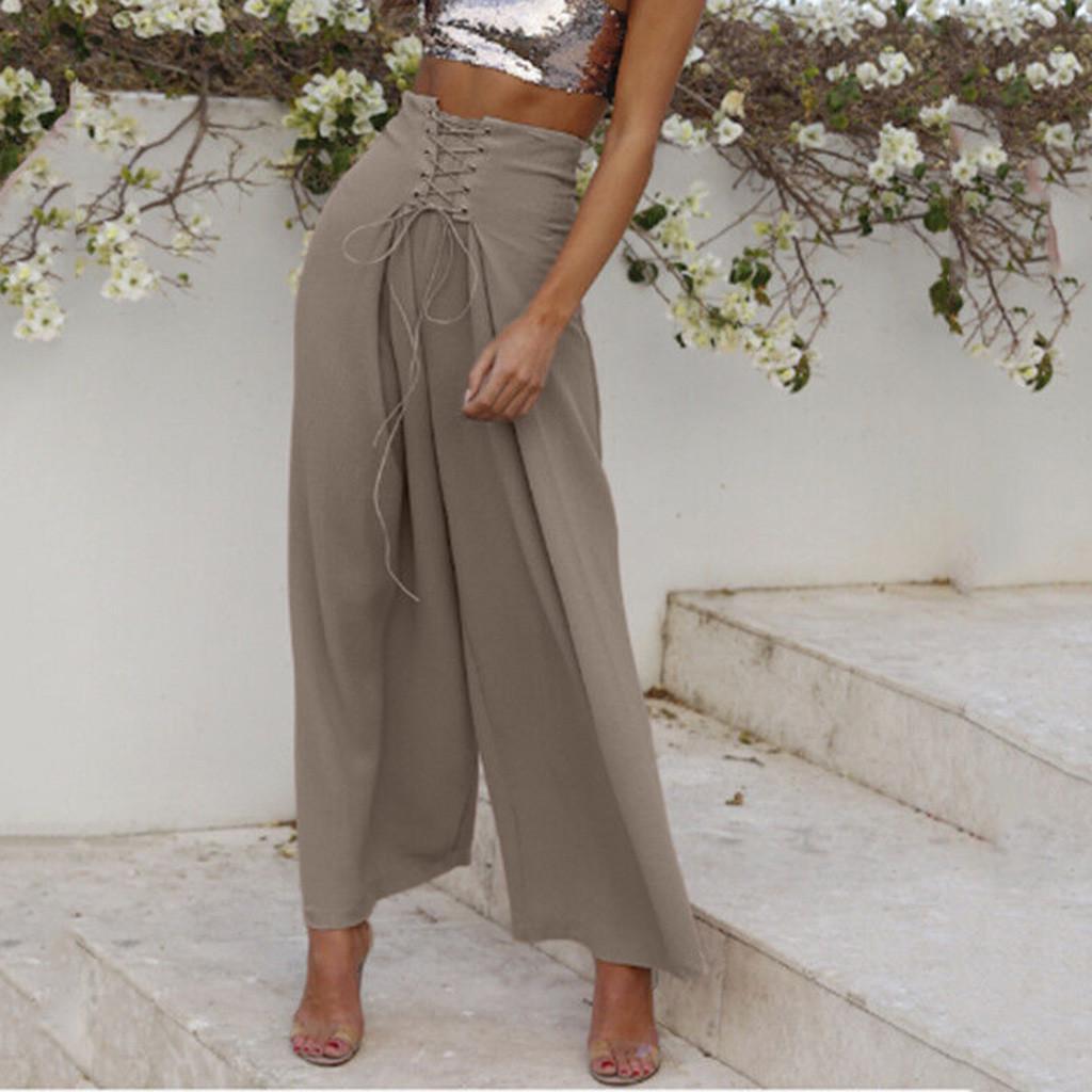 Buy Women's High Waist Wide Leg Skirt 