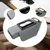 Auto Armrest Cushion Heightening Pad Side Storage Bag Middle Center Console Cover for Truck
