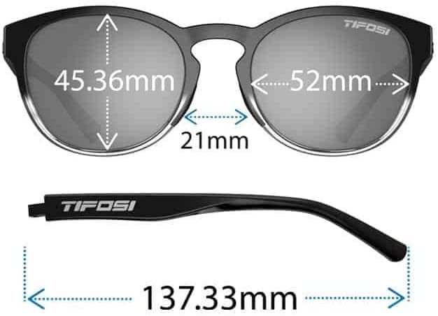 Sunglasses Svago Black Small To Large [Tifosi]