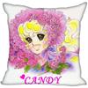 45x45cm Candy Candy Polyester Cushion Cover Children's Room Decoration Pillow Case Living Room Chair Sofa Home Decoration 1007