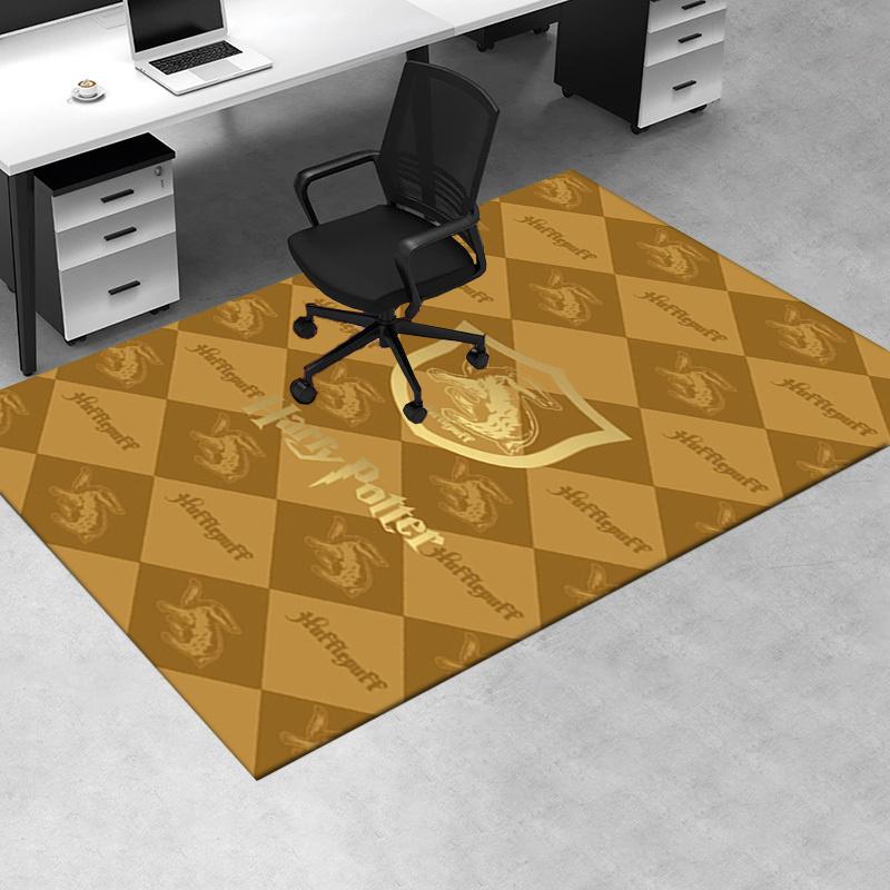 

Harry Potter Hufflepuff Phone Case Cover Office Mat Home Decor Office Desk Chair Rugs Chair Carpet for office Chair Mat Gift For Halloween & 60cm by 90cm