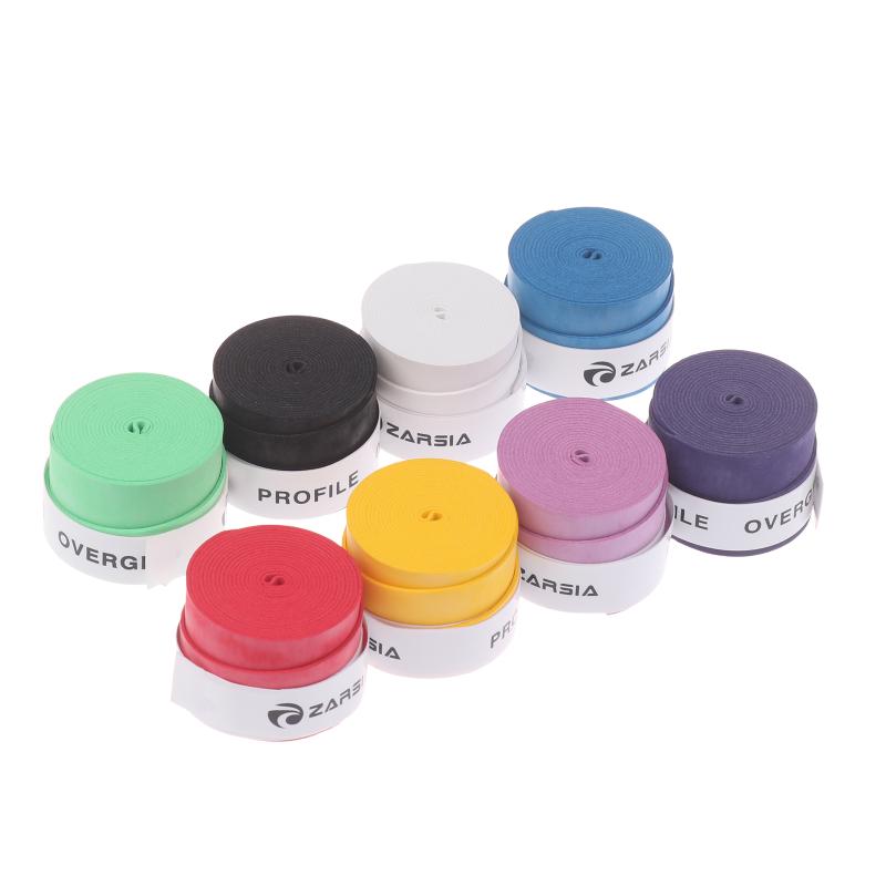 5Pcs Head Sticky Feel Tennis Racket Overgrip Durable Badminton Sweatband Overgrips Squash Racket Overgrips
