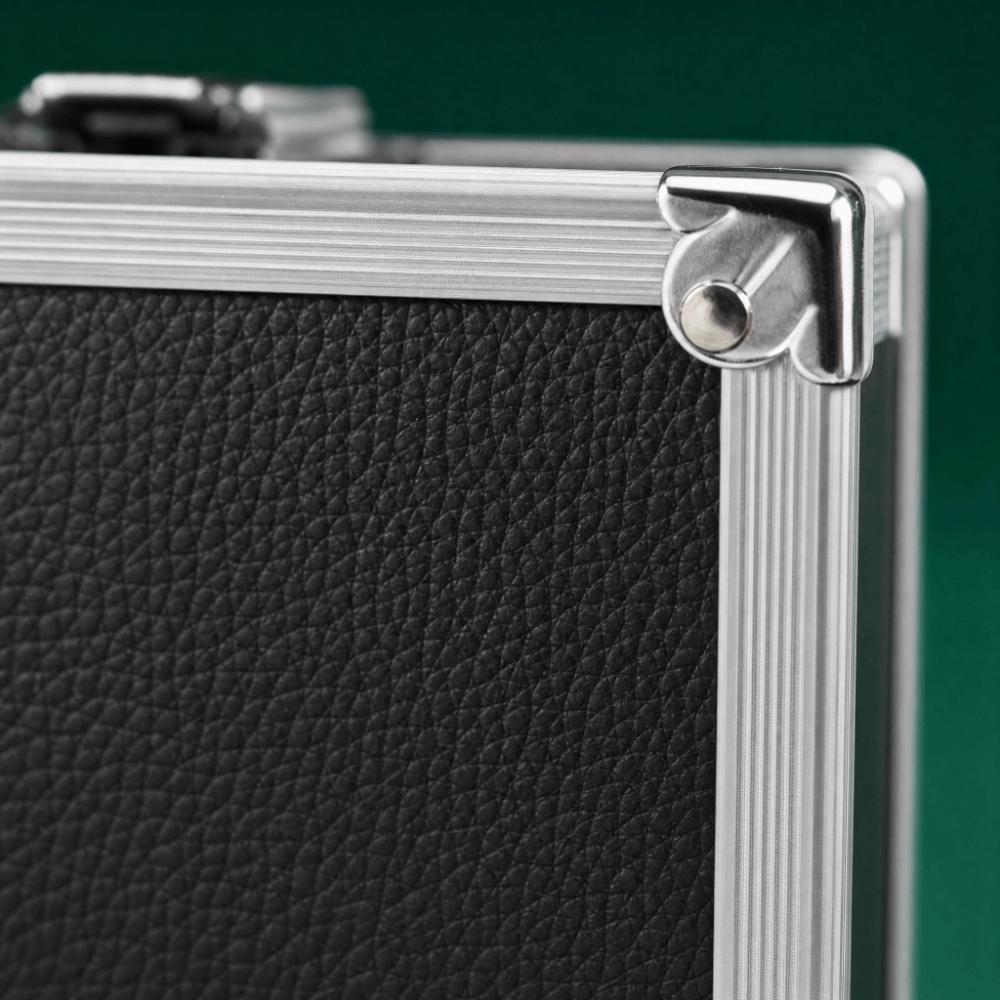 Hard Shell Pool Ball Case Metal Latches Protective Case Lockable Shell  Snooker Accessory Storage чёрный