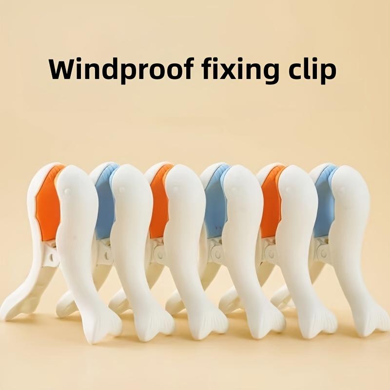 10pcs Clothespins-Strong Windproof Clips for Towels, Blankets, and Photos-Multi-Purpose Household Laundry Clips- Clothes Pins